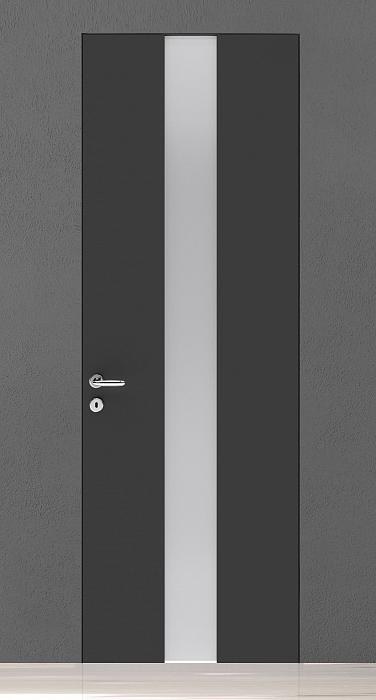 TREND TR14V, Ch, Grigio, стекло Satinati Bianco TR